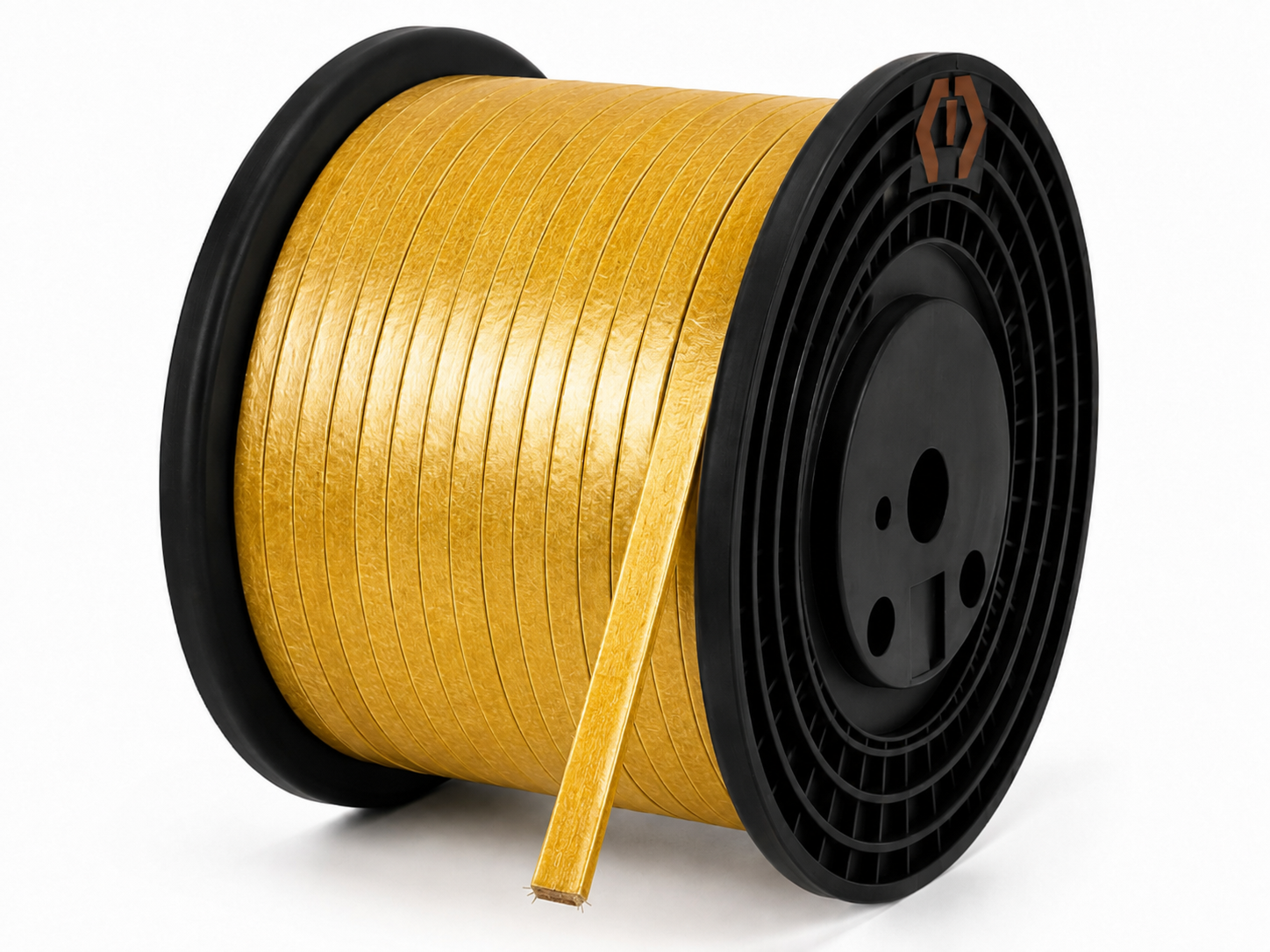 Glass Covered Copper Flat Wire